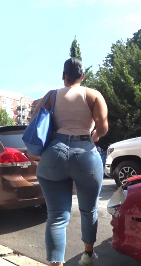 Huge Booty Latina Hottie In Jeans Gets Her Day Part 2 Of 2 Phatassvision