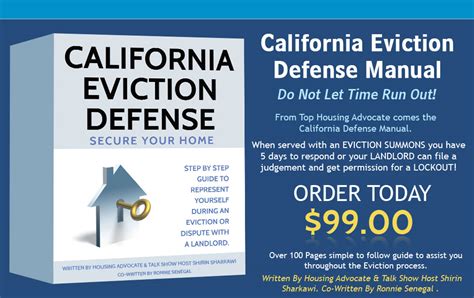 CALIFORNIA EVICTION DEFENSE | Secure Your Home