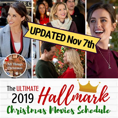 2019 New Hallmark Christmas Movies Full Schedule Free Download Updated
