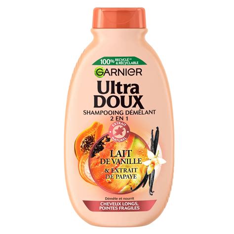 Vanilla Milk And Papaya Extract Shampoo Ultra Doux Buy Online My French Grocery