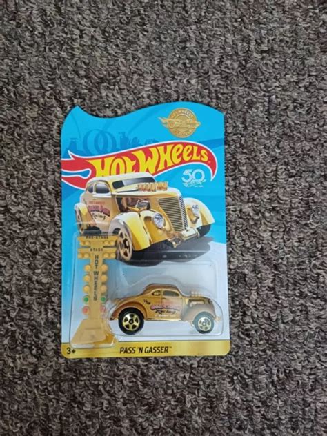 Hot Wheels Pass N Gasser Golden Age Racing Special Th Gold Edition Drag Light Picclick Uk