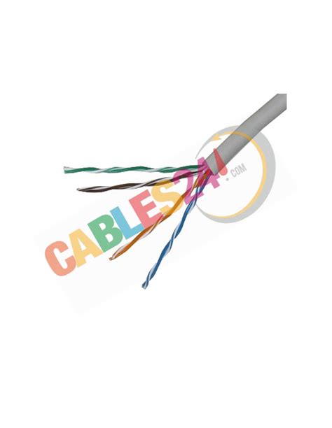 Cat 5e Utp Cable Ethernet Gray And Several Measures