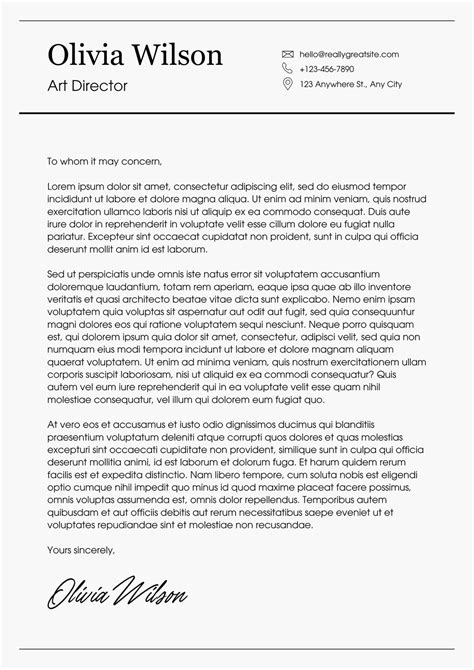 cover letter sample templates template samples