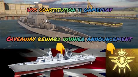 April Giveaway Winners Announcement Uss Constitution Ii Online