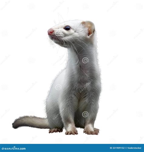 white weasel animal 11