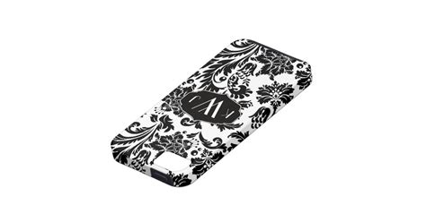 Elegant Monogrammed Damask Iphone5 Case Zazzle