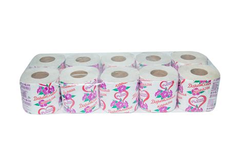 Туалетная бумага с втулкой «Фиалка», цена 50 Тг., купить в Алматы ...