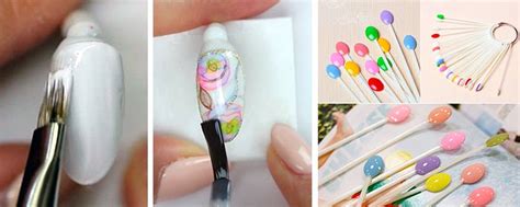 Как наносить гель лак на палитру цветов