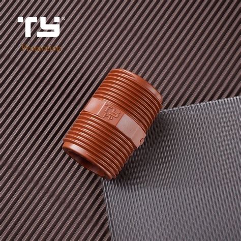 High Quality Hot Selling Pph Nipple Connection Compression Fittings Plastic Pipe Fitting And