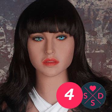 Long Black Straight Blunt Bangs Wig For Sex Dolls Sexysexdoll