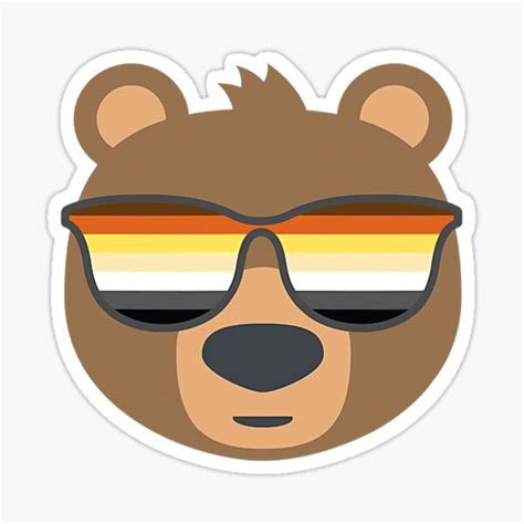Pegatina Oso Gay Con Bandera Lgbtq Del Orgullo Del Oso De Reyeskhan79 Redbubble