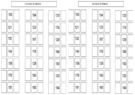 Qual É O Antecessor De 100 - Antecessor Sucessor 100 A 200 | PDF