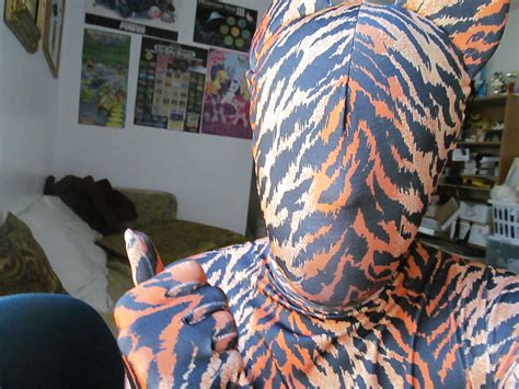 Tiger Zentai Suit Porn Pictures XXX Photos Sex Images PICTOA