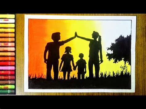 World Parents Day Drawing Ll Parents Day Easy Drawing Ll Poster On