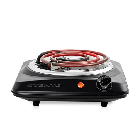 Ovente 1000w Single Hot Plate Electric Countertop Coil Stove 6 Inch