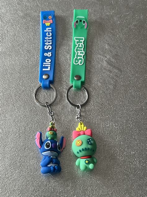 Lilo Stitch Keyrings C C Custom Gifts