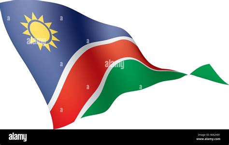 Namibia flag, vector illustration Stock Vector Image & Art - Alamy