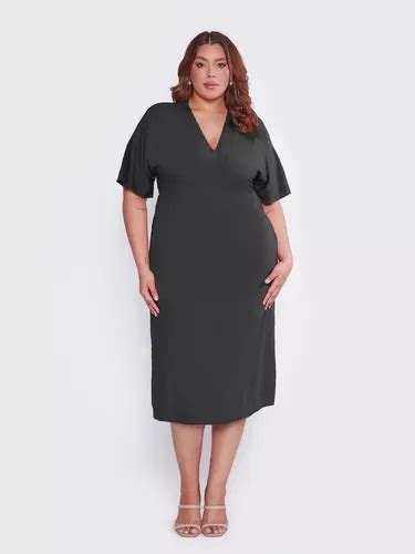 Vestido Plus Size Leve Verão Midi Mullet Soltinho Babado Frete grátis