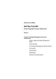 fact sheets bell bay pulp mill gunns  pulp mill project