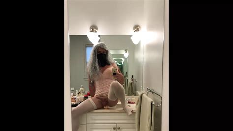 Trap Riding Dildo On Counter Free Shemale HD Porn XHamster