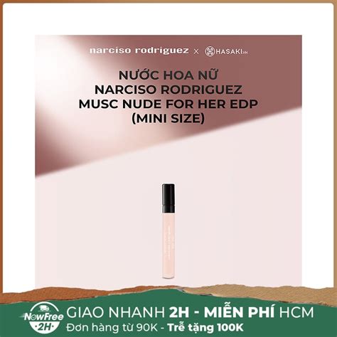 Mini Nước Hoa Nữ Narciso Rodriguez Musc Nude For Her EDP 4ml Hasaki vn
