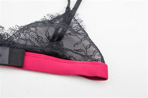 Open Relationship With Lace Lingerie Set In Red Dreamscape