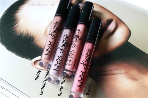 NYX Lip Lingerie Review Swatches Perfecte Nude Lips