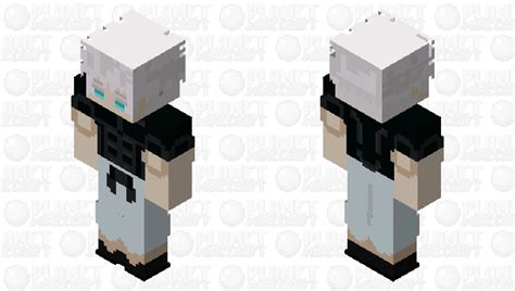 Gojo Satoro Jujutsu Minecraft Skin Minecraft Skin