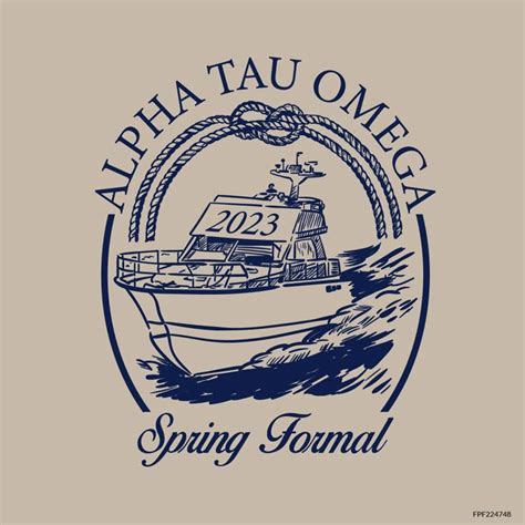 Design Custom Apparel For Alpha Tau Omega With Fresh Prints Fish Boat