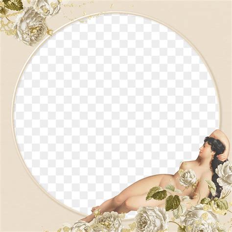 Png Nude Art Frame Vintage Premium Png Rawpixel