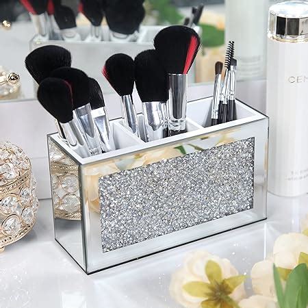 Amazon Lragvtbk Pcs Makeup Brush Holder Makeup Organizer Bling