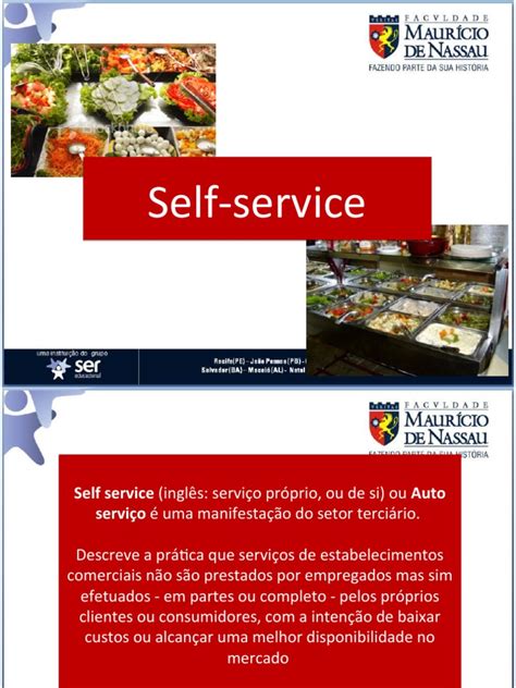 Como Se Escreve Self Service - Montagem de Restaurante Self-Service | PDF | Alimentos | Setor ...