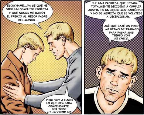 Gay SEX Comics MI SALVAJE Y OBSCENO HIJO PARTE 1