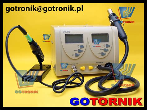 Stacja Lutownicza I Gor Ce Powietrze Hot Air W Zd