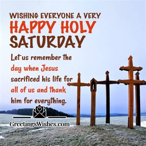 Holy Saturday Peaceful Wishes And Heartfelt Messages 19 April