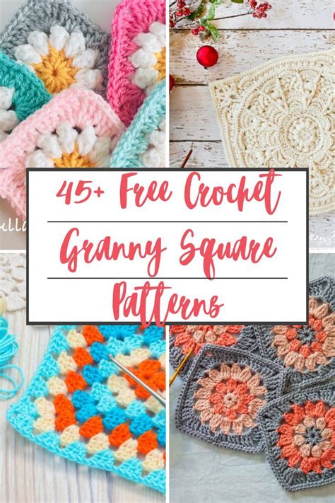 How to crochet a granny square patterns tutorials for beginners diy easy crochet patterns – Artofit