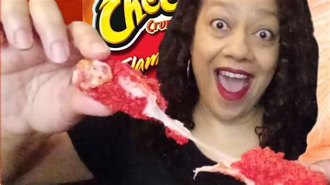 FLAMIN HOT CHEETOS COVERED CHEESE STICKS REVIEW YouTube