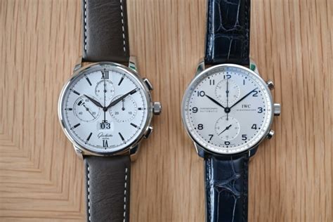 The Battle of Automatic Chronographs IWC vs Glashütte Original the