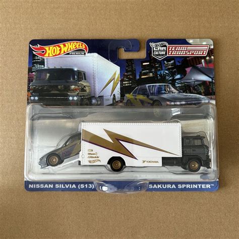 Машинка Hot wheels AlloyCar culture Gulf Oil AMC Lancia Transport Fleet iron sole rubber tire
