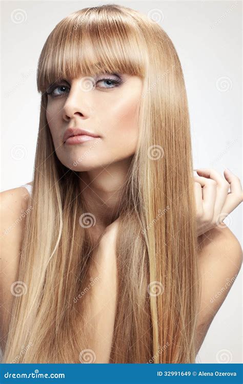 Perfect hair stock image. Image of cute, hairdo, gloss - 32991649
