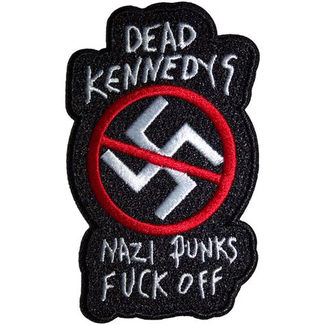 Dead Kennedys Standard Patch Nazi Punks Fuck Off Wholesale Only Official Licensed