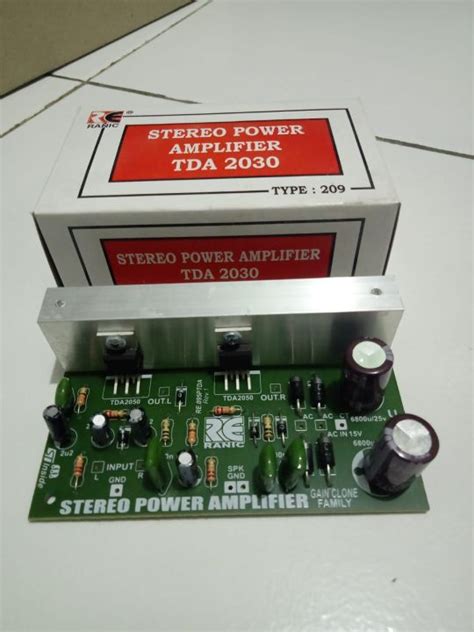 Tda Power Amplifier Stereo Lazada Indonesia