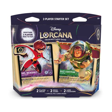 COLLECTION REALM Disney Lorcana TCG 2-Player Deck - Elastigirl & Buzz