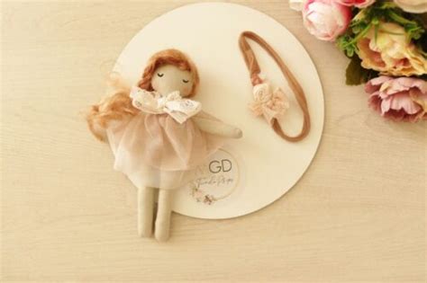 Set vincha Muñequita Peliroja y nude