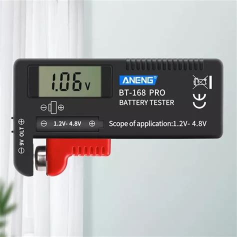 Probador Tester De Baterías Digital 1 5v Aa Aaa C D Celda 9v MercadoLibre