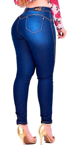 Calça Jeans Feminina Cintura Alta Hot Pant Cos Alto C Lycra Parcelamento sem juros