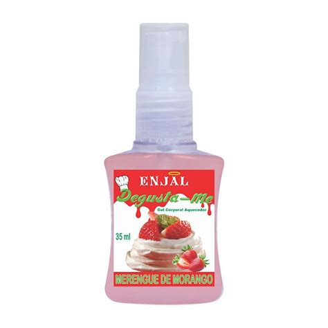 Gel Aquecedor Beijável Merengue de Morango ml Sex Shop Castelo dos Prazeres