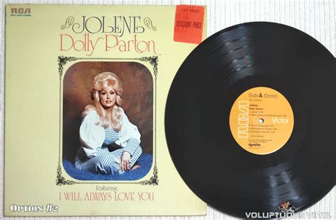 Dolly Parton ‎– Jolene (1974) Vinyl – Voluptuous Vinyl Records