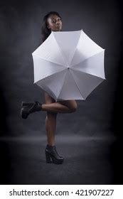 Rear View Sexy Nude Black Woman Stock Photo Shutterstock