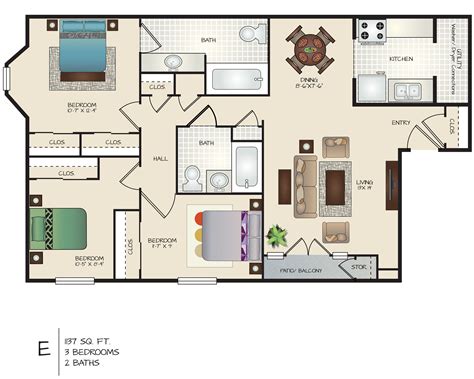 3 Bedroom 2 Bath House In Los Angeles at Sam Fox blog